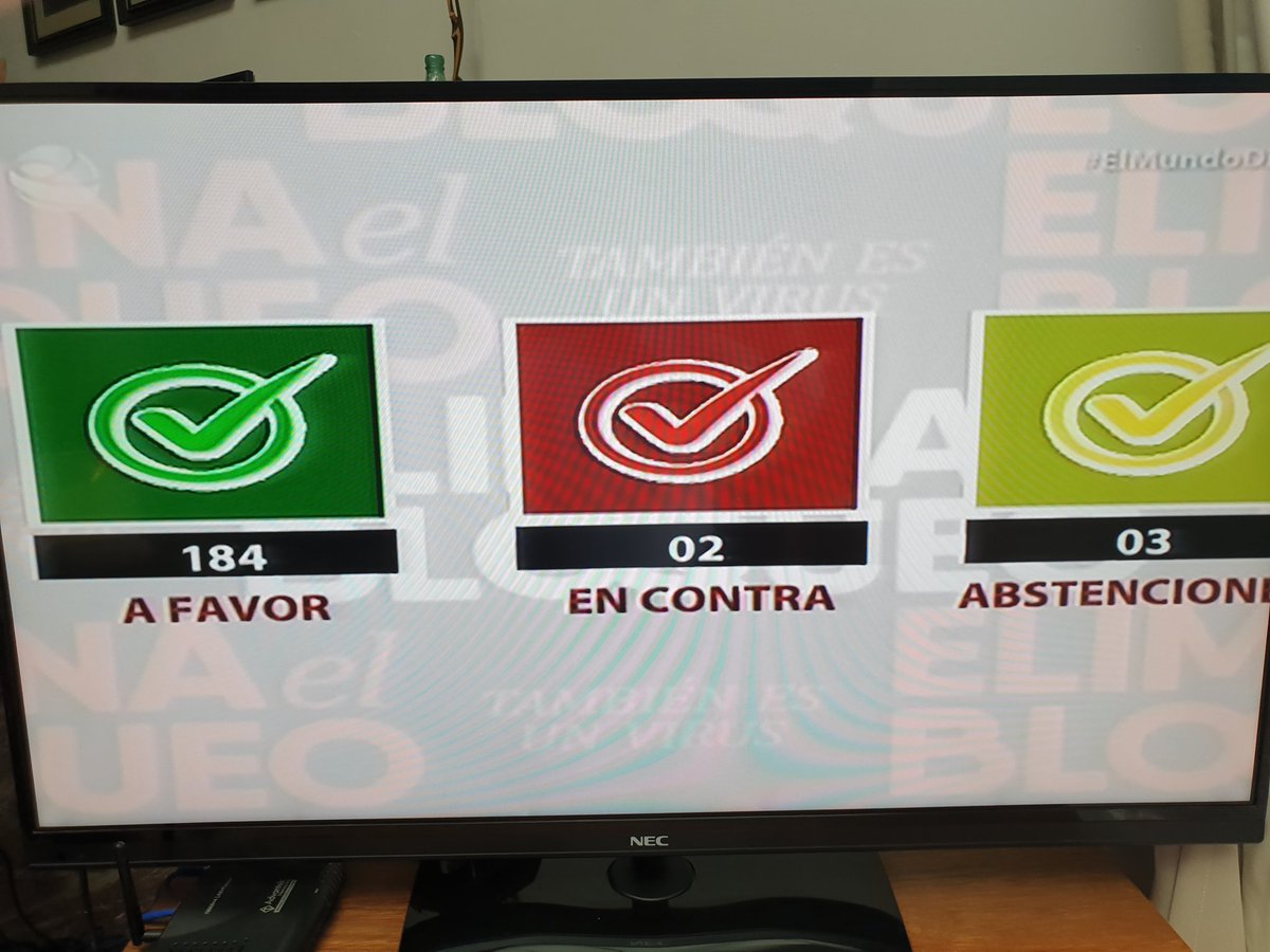 ¡Contundente victoria! El discurso imperial cínico, mentiroso y calumnioso es tan inmoral, descarado y obsoleto como lo es el criminal bloqueo. El mundo está con #Cuba. Se aisla EEUU, no tiene derecho a sancionar. Nuestro agradecimiento a los pueblos y gobiernos que nos apoyan.