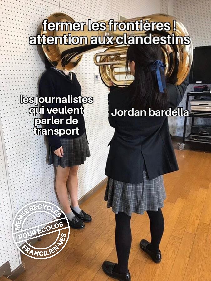 IdfEcoloMemes's tweet photo. Sinon le #RN est-il au courant que gérer une Région, c'est aussi gérer des transports, des lycées... ? On s'interroge. #EcologieSolidarite #regionales2021 https://t.co/C0gBKhUups