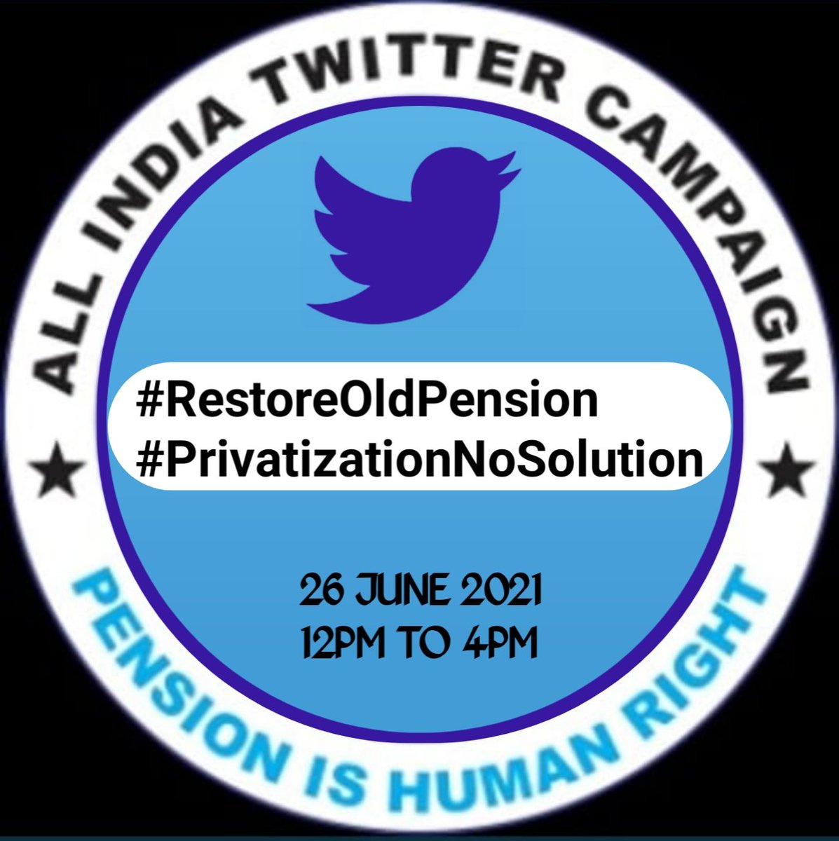 ShyamKaranKush5's tweet photo. ये ओ पी यस का कारवाँ है दोस्तों, गर NPS और निजीकरण रोकना है, तो फासले क्यों? आओ हम सब मिलकर साथ चले
और 26 जून को कमाल करे। https://t.co/78jMDVFAMl