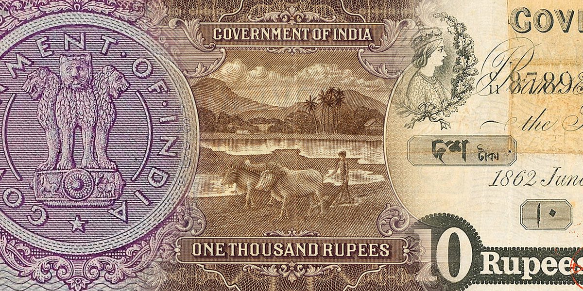 numizon's tweet image. 🔍 The news of the day! All banknotes issued by the Government of India between 1861 and 2020 ... #indianbanknotes #governmentofindia #worldbanknotes. Quickly discover the 58 banknotes from a large country from our wonderful collection! See more: numizon.com/en/catalog/asi…