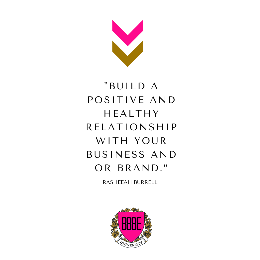 BBBEUniversity's tweet photo. Happy Wednesday! ☀️ 

Building a positive and healthy relationship with your business and or brand is so important. 📝🔐

Ask yourself:
1. What type of relationship do I want to have with my business/brand? Is it good, great, or bad? 🔐
2. Is my relationship with my tar https://t.co/YRizncOHxC