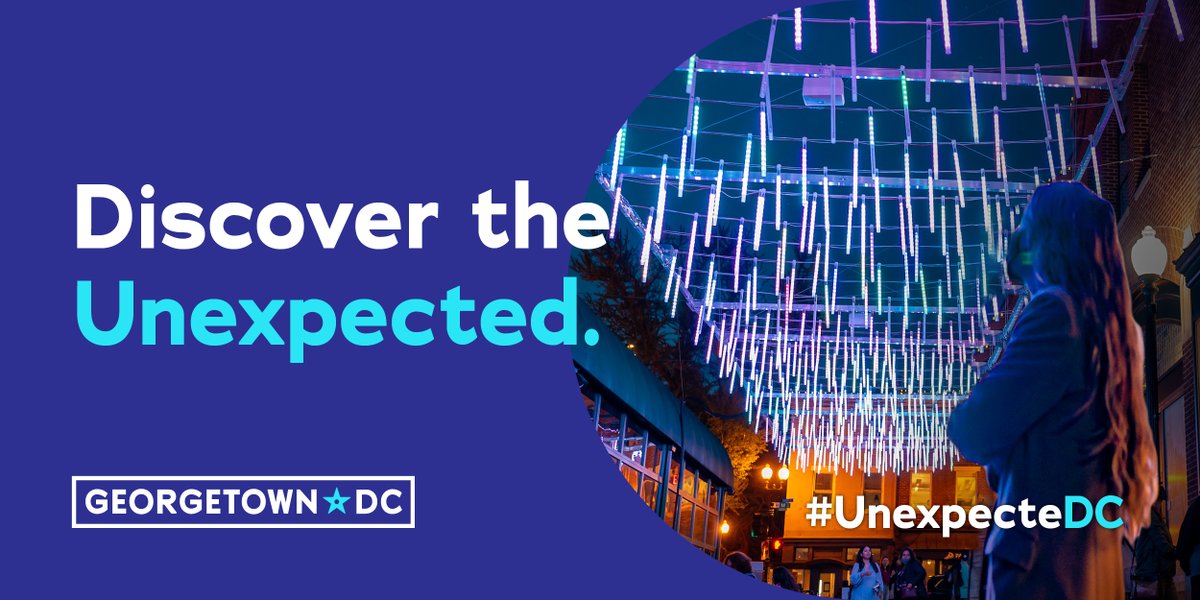 georgetowndc's tweet photo. Exploring Georgetown is never the same adventure twice.
From 43 streateries and 20+ new restaurant and retail openings to wider sidewalks and public art experiences, surprise yourself with a memory you never planned to make.
Discover #UnexpecteDC via:
https://t.co/3OpAEadaPR https://t.co/QE22ZiHIVZ