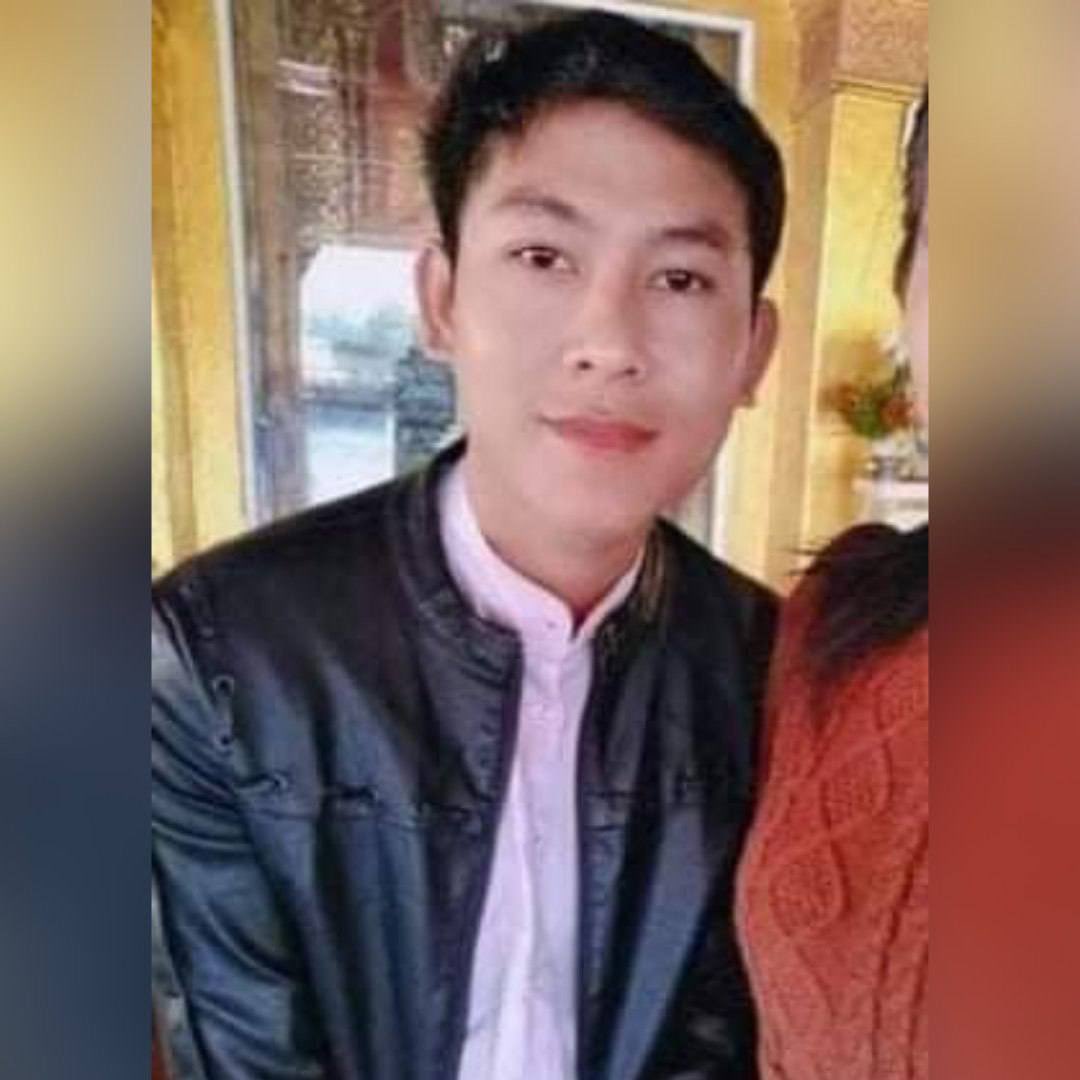 Tw // Death A motorcyclist, a father of a newborn, was unwarrantedly shot in the head and killed by Junta terrorists in front of a tea shop near the Myanmar Ward Office in Hsipaw, Shan State tonight.  #June23Coup #WhatsHappeningInMyanmar