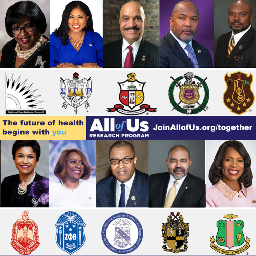 IPT1963's tweet photo. Over the last three years, Iota Phi Theta has been working collaboratively with our BGLC partners to spread the word about the @allofusresearch program. Learn more today at https://t.co/1OOV0Wl3GF.

#joinallofus #bglc #ipt1963 #IotaPhiTheta #LetsRepresent https://t.co/6zkmFJ6rK2
