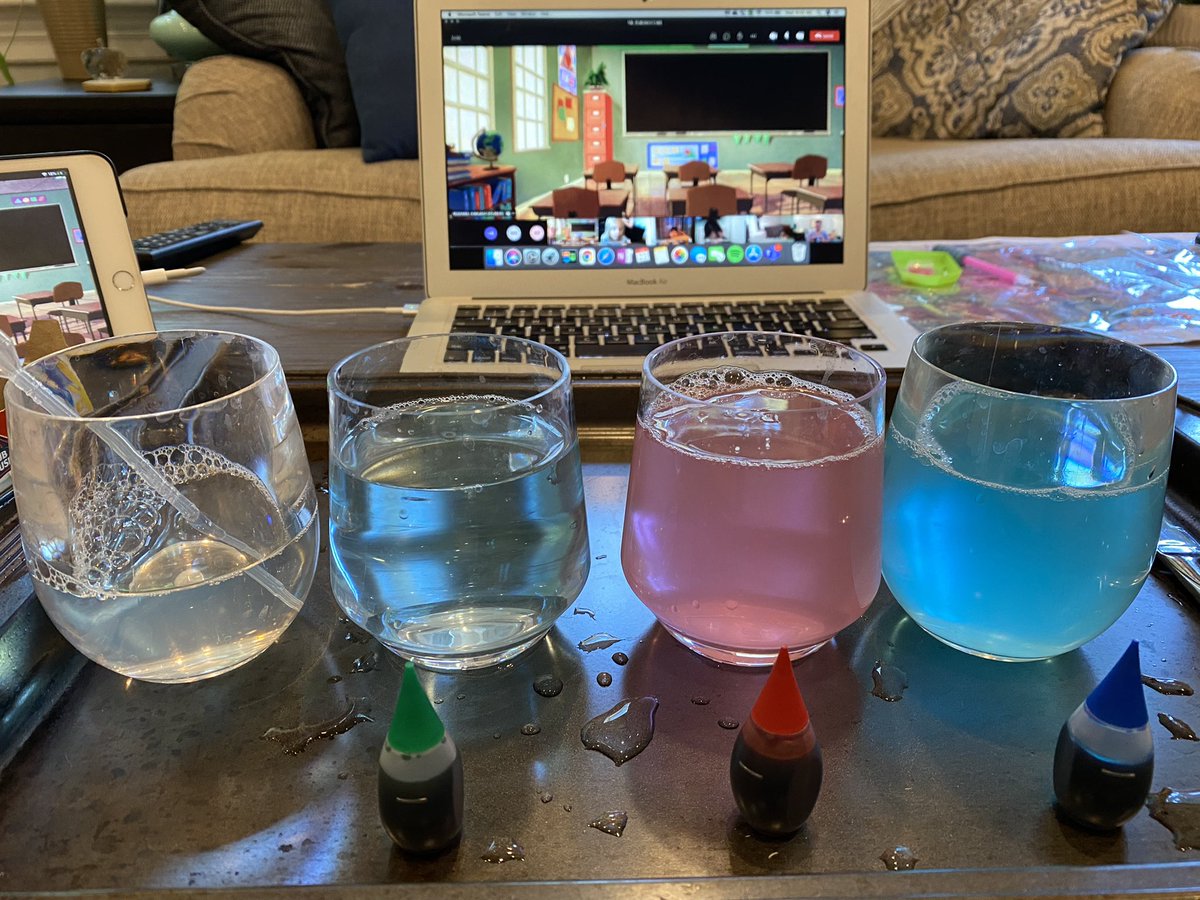 Making colour disappear and tornados in a jar for our final science class of the year. I asked the kids their favourite memory of this year and the popular response was science with Miss Purdy! I’ll take that as a win 🏆 <a href="/RyersonHeights/">Ryerson Heights</a> <a href="/GEDSB/">Grand Erie District School Board</a> #scientistsinthemaking