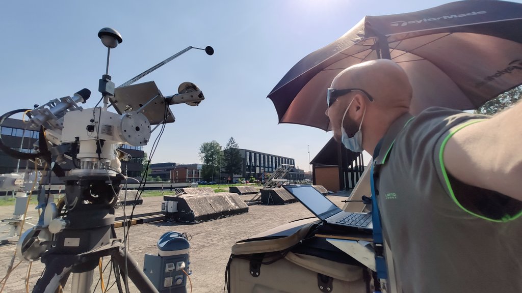 Outdoor primary calibration of pyrheliometers and pyranometers at the European Solar Test Installation #ESTI <a href="/EU_ScienceHub/">Testing</a> of <a href="/EU_Commission/">European Commission</a>. Against these instruments we will calibrate your ref cells and modules. A lot will come from here! #calibration #solarpower #solarenergy