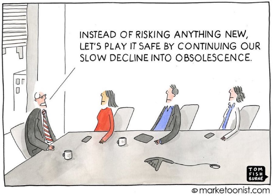 Safe is risky.