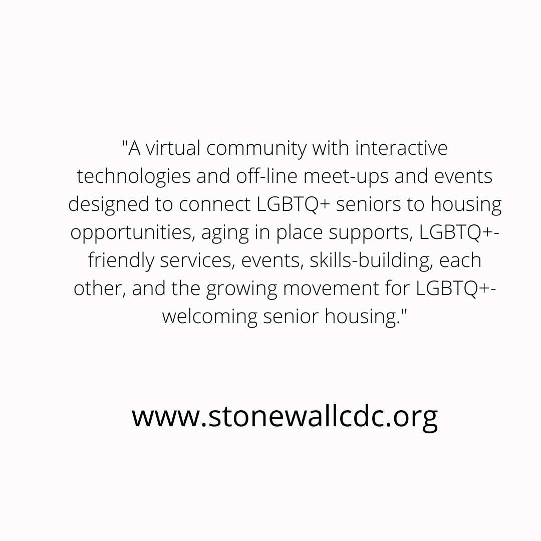 Standard_Hudson's tweet photo. Stonewall Community Development Corporation 

We are celebrating all of the work you do for the LGBTQ community this Pride Month! We made a donation and want to support your work! 

#thestandardgive #12monthsofgiving  #pridemonth #lgbtq #rainbow #stonewallcdc #hudsonstandard https://t.co/IV17u2pIBT