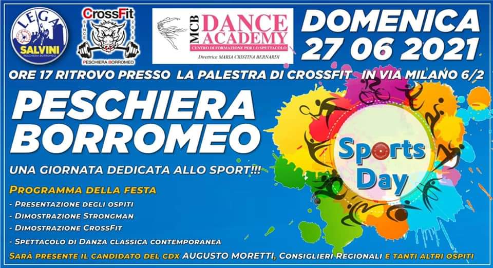 BorromeoLega's tweet photo. Appuntamento imperdibile per i peschieresi che amano lo sport ! Vi aspettiamo ! https://t.co/758armOaO0