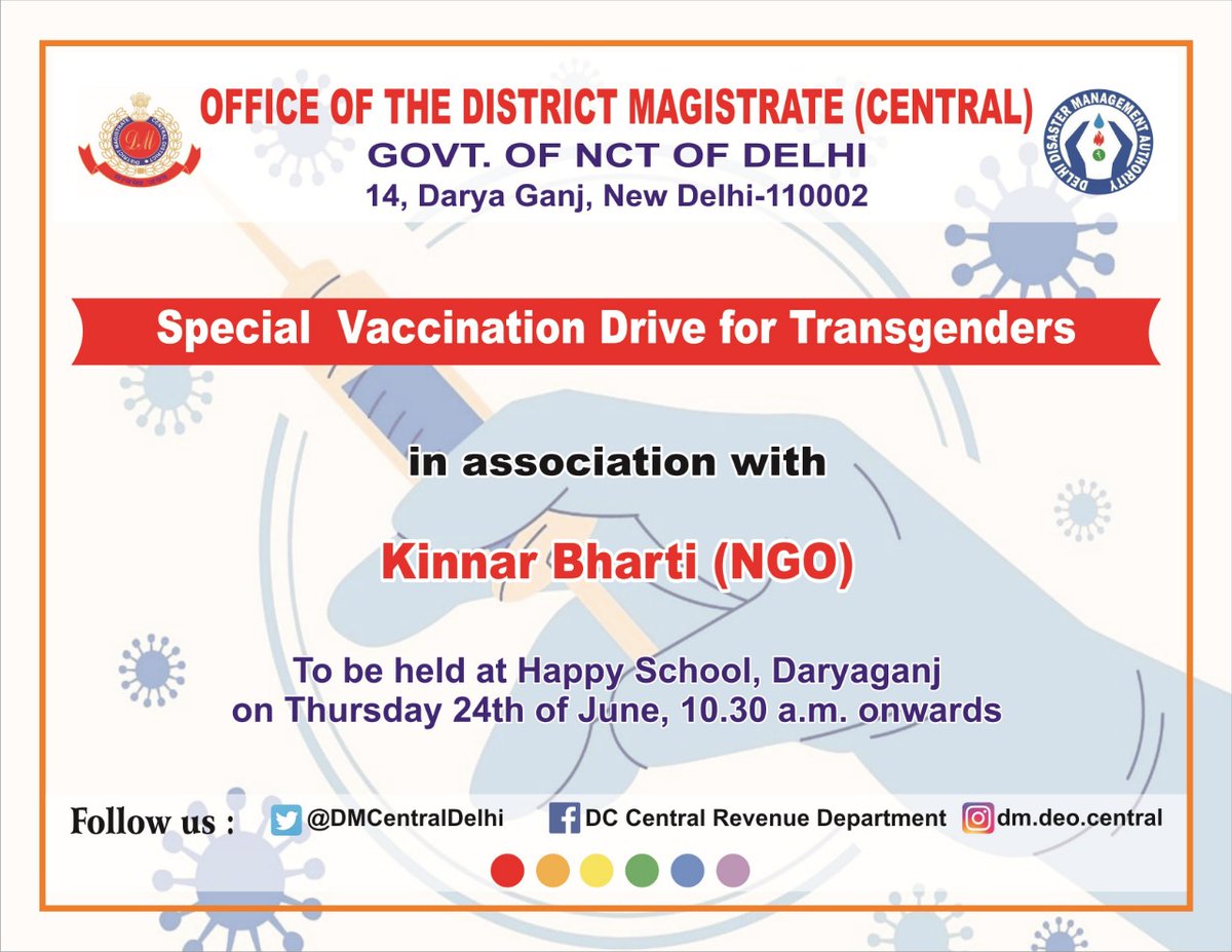 DM Central District, Delhi tweet media