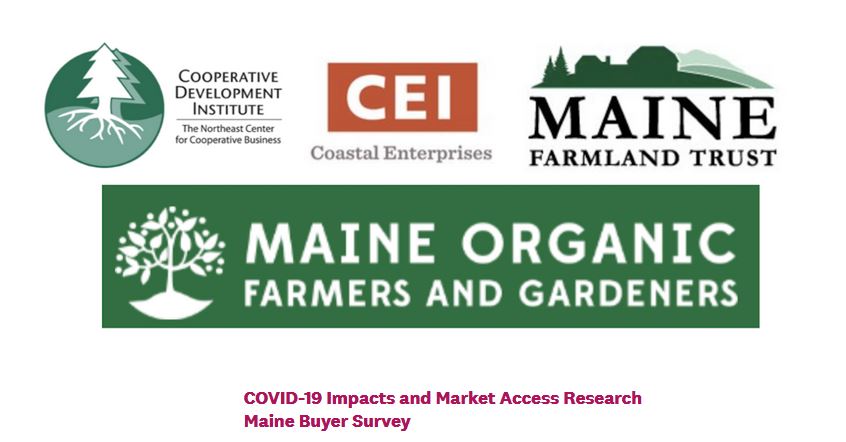 SEEKING SURVEY RESPONSES: from grocery retailers, distributors, institutional food buyers, restaurants and more - any business in Maine that is a wholesale food buyer.  
TAKE THE SURVEY by July 1st: 👉 surveymonkey.com/r/MEbuyers
#mofga #mainefarmlandtrust #cdi #cei
