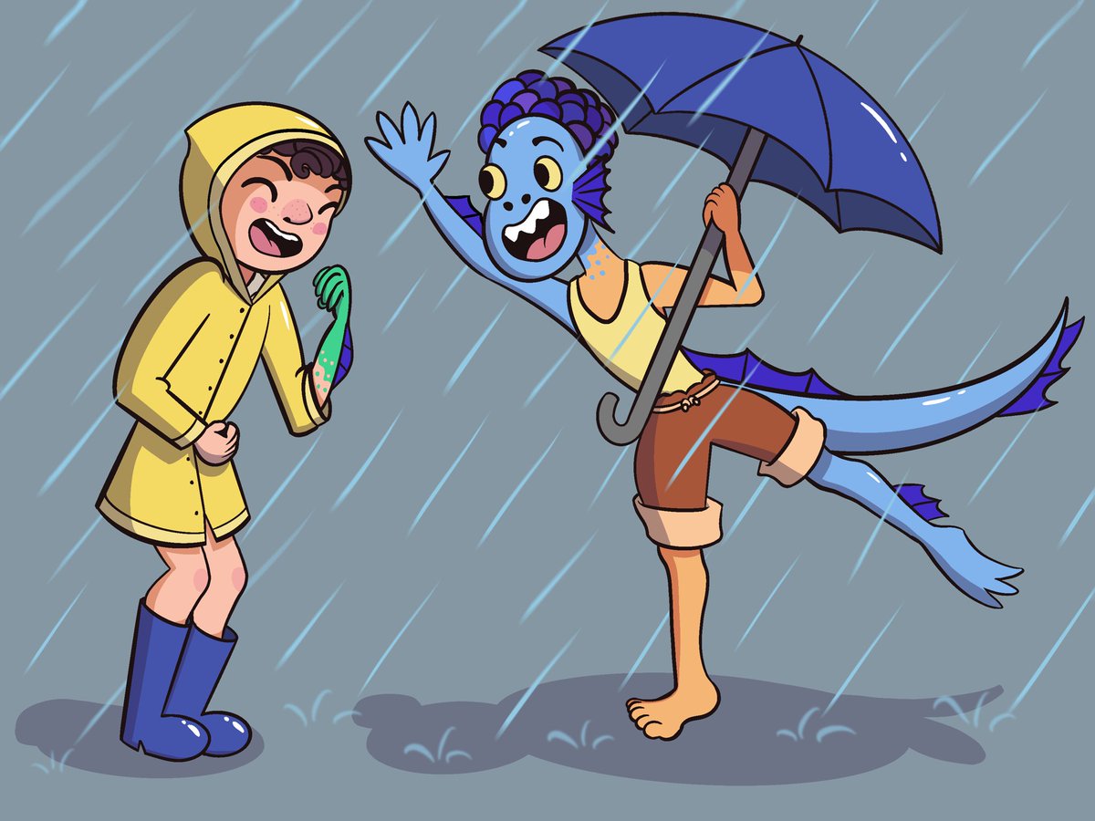GreyBird909's tweet image. Watched Luca recently and it might be my new favorite Pixar film 🐟 

#Luca #luca #lucafanart #PixarLuca