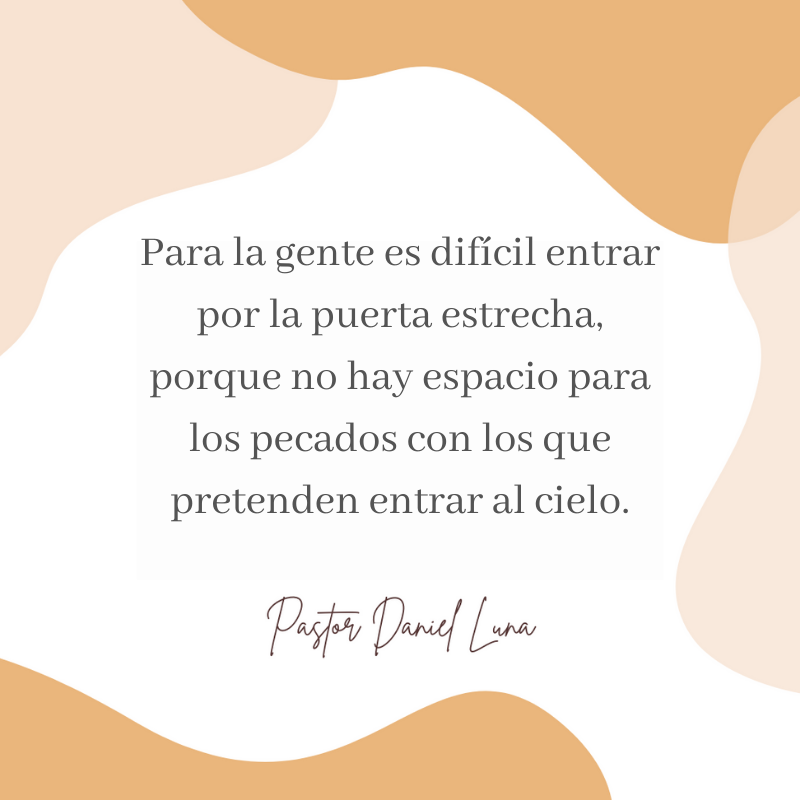 Pr_Daniel_Luna's tweet photo. ¿Por qué se hace difícil entrar por la puerta estrecha? https://t.co/9F7PMoMIBc