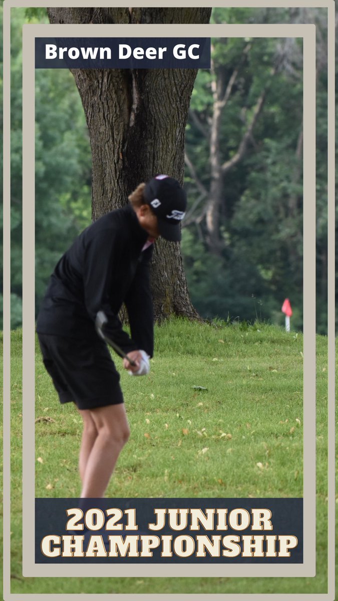 Scenes from the Morning Wave at Brown Deer GC for our 2021 Junior Championship!