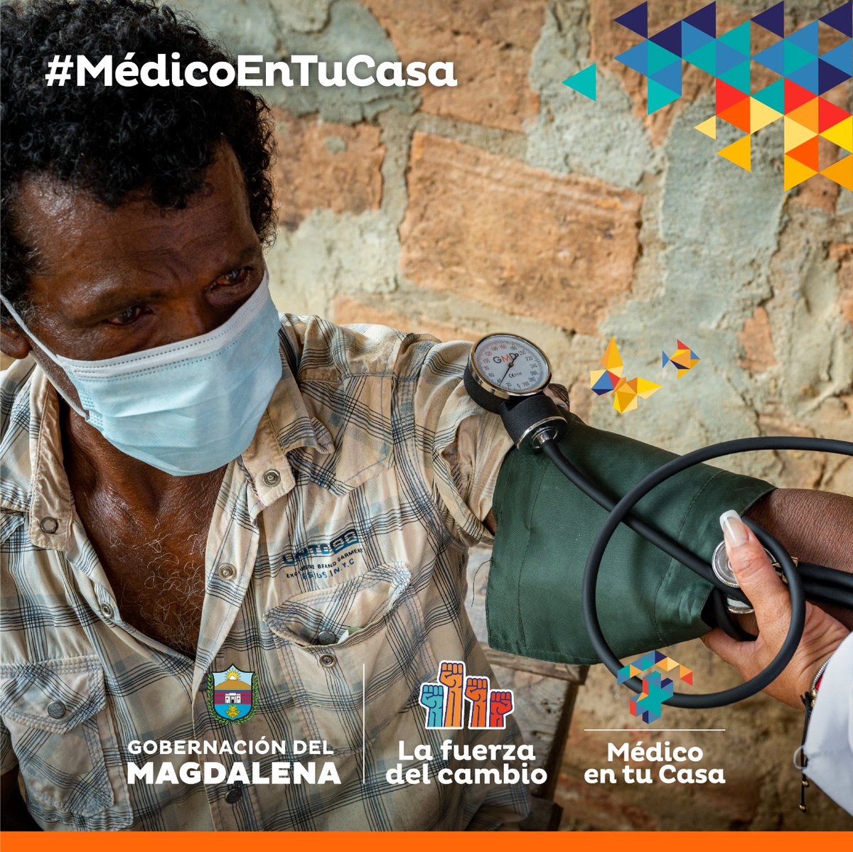 #MédicoEnTuCasa es un programa que beneficiará a más de 850 mil personas en los 29 municipios del Magdalena, llevando los servicios de salud a todo el Departamento.