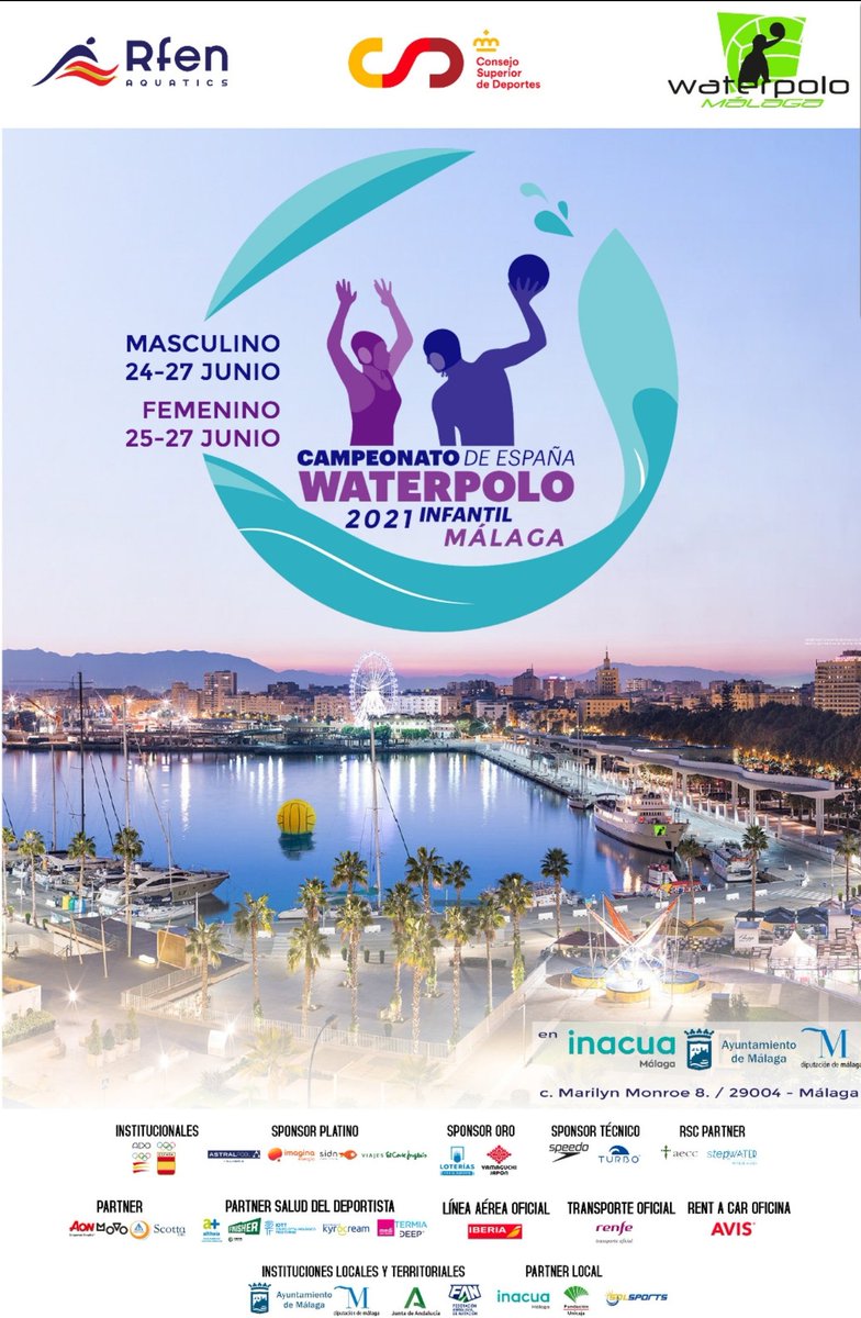 fbnatacion's tweet photo. Mañana empieza en Málaga el CTO. DE ESPAÑA INFANTIL MIXTO DE WATERPOLO.
Este año la representación Balear vendrá de la mano del C. CAMPUSESPORT y del C. N. CALVIÀ

MUCHA SUERTE Y SOBRE TODO A DISFRUTAR Y A VIVIR UNA MAGNÍFICA EXPERIENCIA! 

@ICECalvia @Campusesport @ajuntpalma https://t.co/E4lgKykAlZ