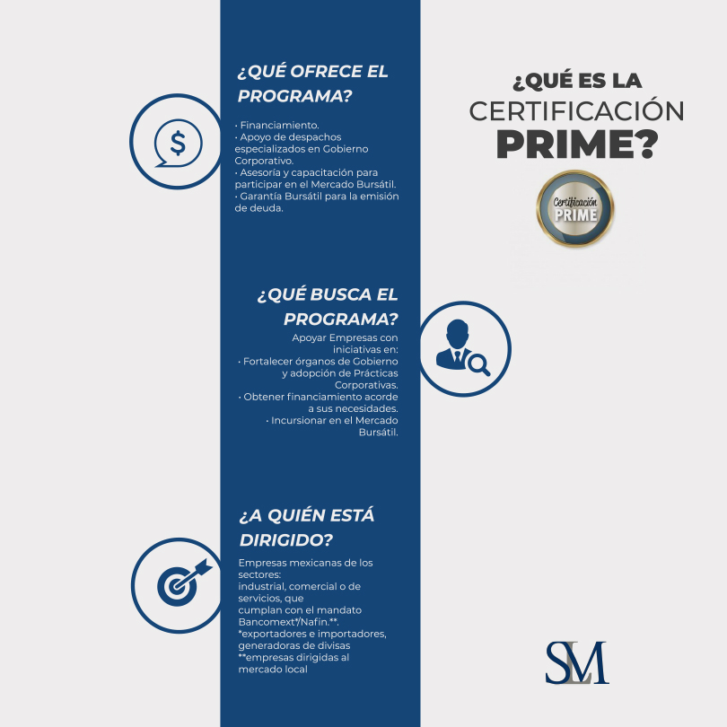 sllmlaw's tweet photo. ¿Qué es la Certificación Prime? Distintivo empresarial por contar con las mejores practicas institucionales y de gobierno corporativo.
Toda la información en este link: https://t.co/WIvYU1tGkX
#SLLMAbogados #AsesoriaLegal #AsesoriaCorporativa #CertificacionPrime #Certificacion https://t.co/w5waKbZ0B1