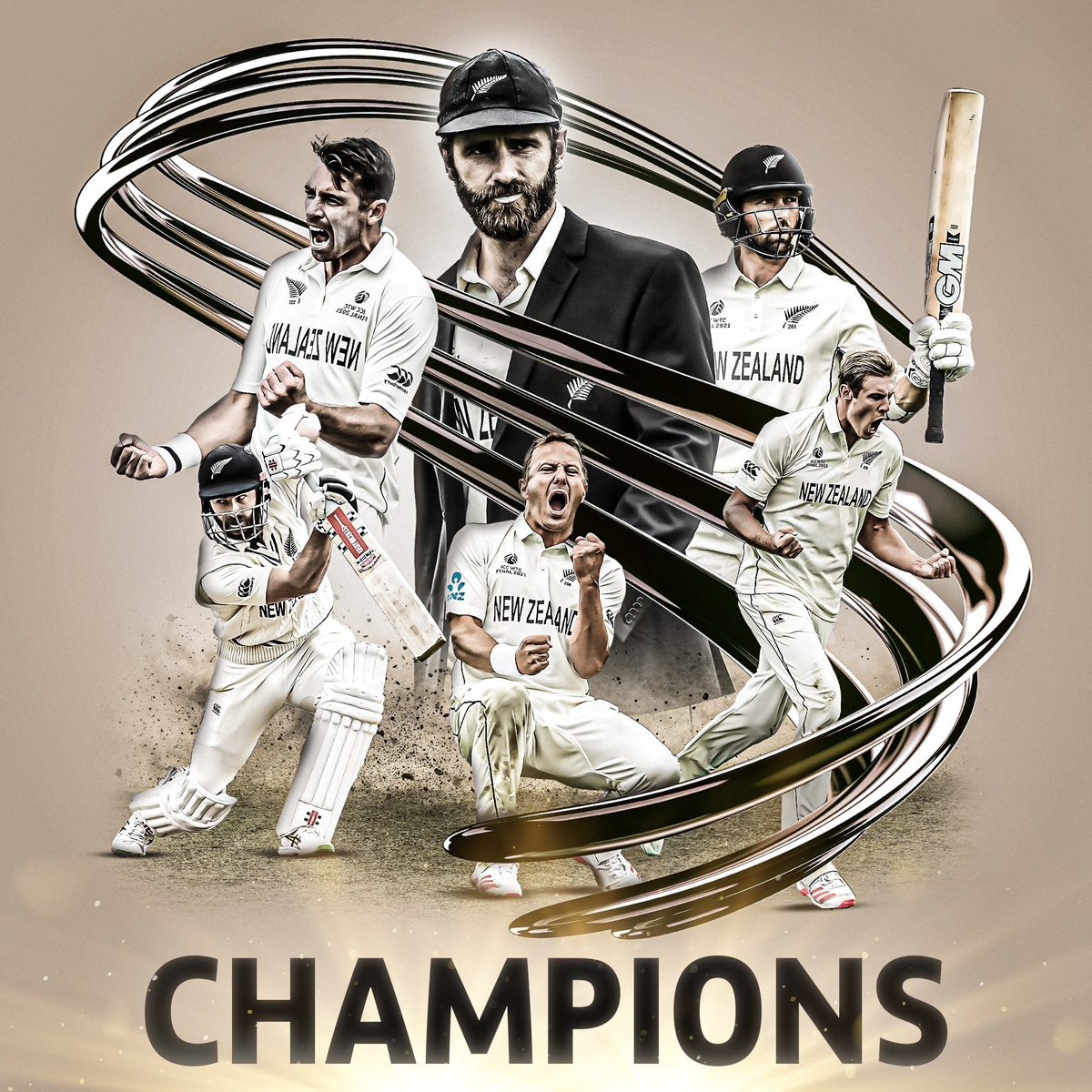 NEW ZEALAND ARE THE INAUGURAL ICC WORLD TEST CHAMPIONSHIP WINNERS 🎉

#WTC21Final #INDvNZ #WTCFinal #WTC21 #WTC2021Final #India #NewZealand #NZvIND #Cricket