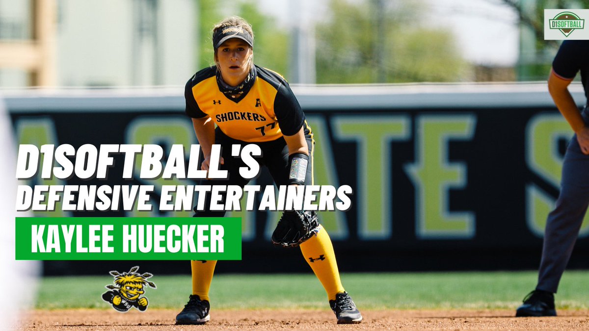 𝟮𝟬𝟮𝟭 𝗗𝟭𝗦𝗼𝗳𝘁𝗯𝗮𝗹𝗹 𝗗𝗲𝗳𝗲𝗻𝘀𝗶𝘃𝗲 𝗘𝗻𝘁𝗲𝗿𝘁𝗮𝗶𝗻𝗲𝗿𝘀 𝗼𝗳 𝘁𝗵𝗲 𝗬𝗲𝗮𝗿 - 𝗞𝗮𝘆𝗹𝗲𝗲 𝗛𝘂𝗲𝗰𝗸𝗲𝗿 🏅 

Huecker had the range and instincts to make routine what others made look spectacular.

@WhattheHueck x <a href="/GoShockersSB/">Wichita State Softball</a> 

🔗 d1sb.co/3vVCAyB