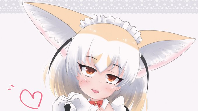 メイドフェネックちゃん♡

FANBOX向けに描いたものの一部ですが、新しい塗り方を試してみました。
おかげで時間はかなりかかりましたが・・・ 