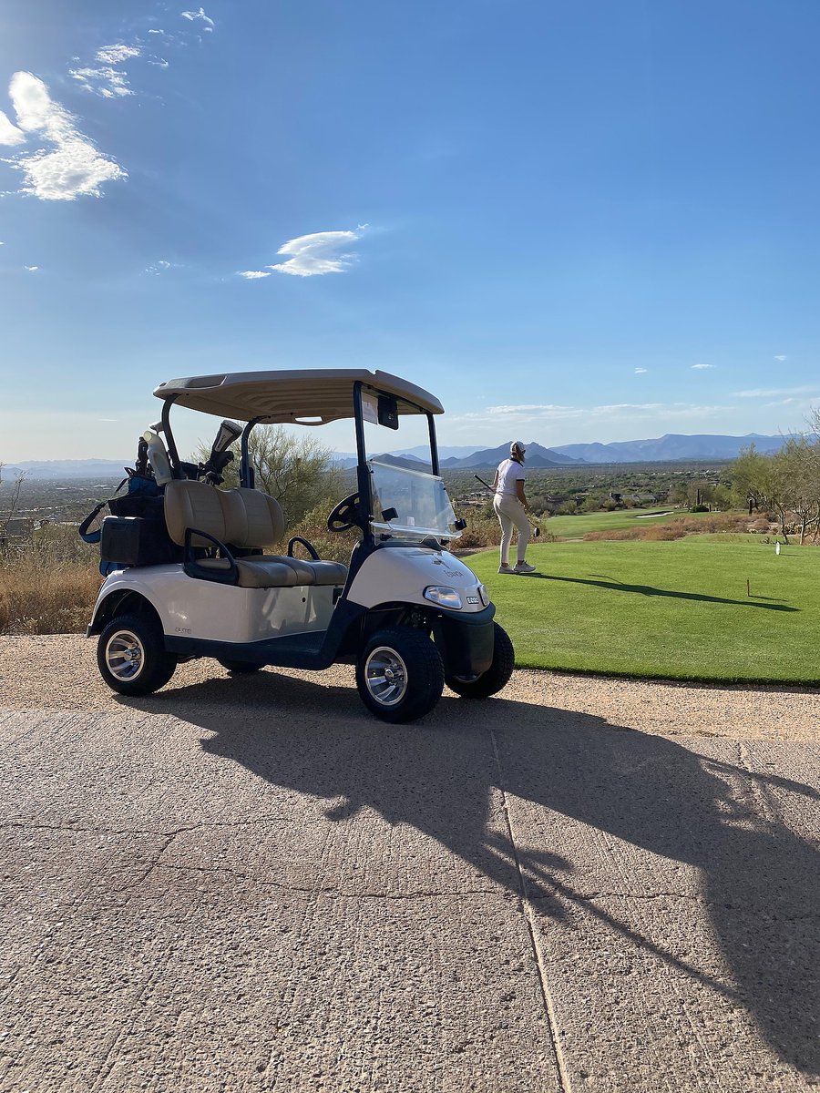 #Golf season is in full swing, and <a href="/EZGOvehicles/">E-Z-GO</a> is here to help make your golf outing even more enjoyable. #EZGo #golf #golfcart