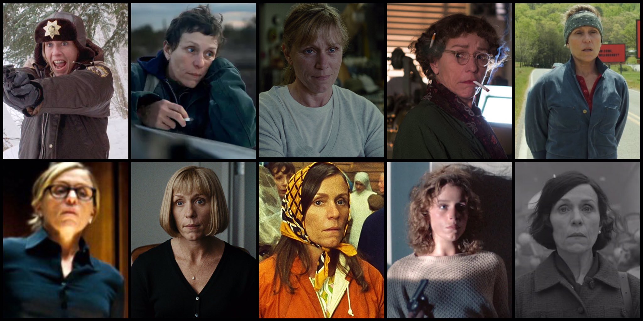 Happy birthday Frances McDormand!

A fantastic talent! 