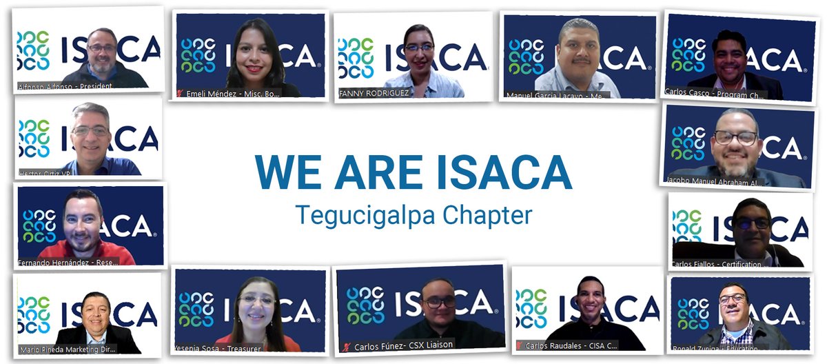 jdoleh's tweet photo. A huge welcome to the Tegucigalpa Chapter--ISACA's 225th chapter and the first in Honduras! Comment below to congratulate them and welcome them to our #ISACA community! https://t.co/xjbXzPC1uy