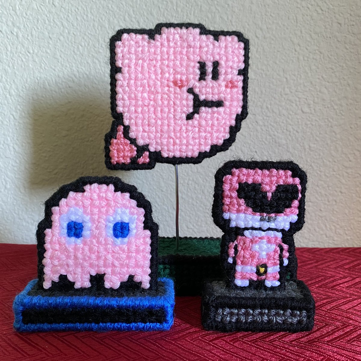 Happy National Pink Day!

linktr.ee/JustAskCassie

#nationalpinkday #pink #pinkday #kirby #pinkranger #speedy #pinky #pacmanghost #pixelart #retrogaming #arcadegaming #nintendogames #powerrangers #kirbygames