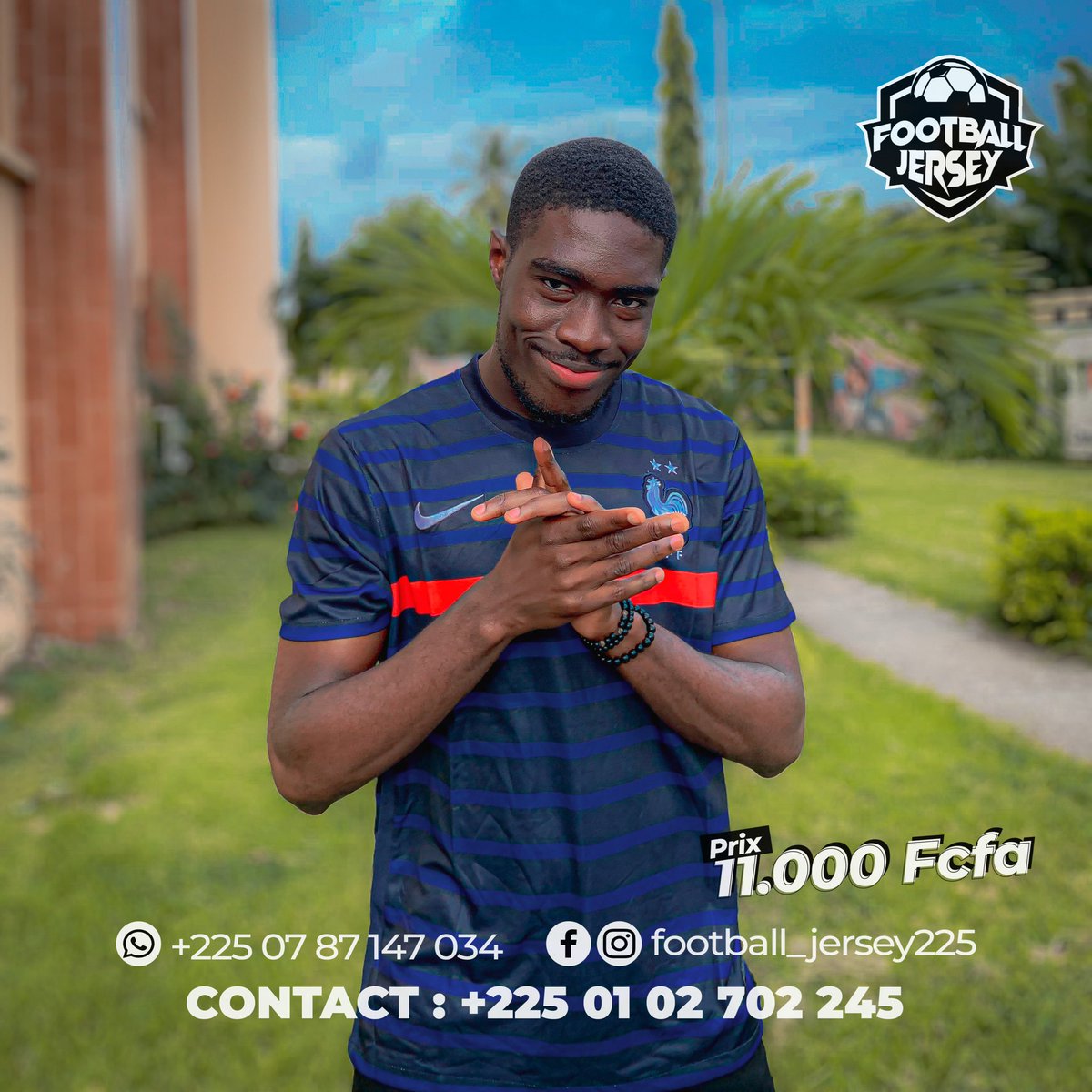 gelo_graphie's tweet photo. Maillot de l'équipe de France 🇫🇷 disponible au prix de 11.000fr.
Matiere: Polyester &amp; Polyester Blend, évacuant l'humidité, séchage rapide.

Livraison gratuite partout à Abidjan https://t.co/8gY80Nvmvg