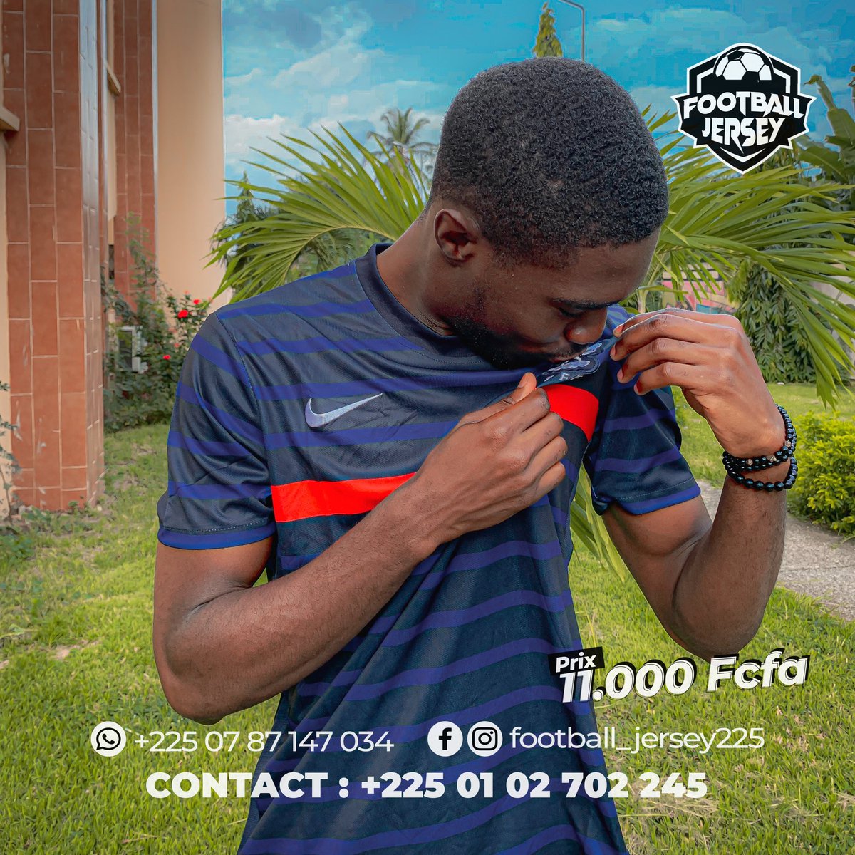 gelo_graphie's tweet photo. Maillot de l'équipe de France 🇫🇷 disponible au prix de 11.000fr.
Matiere: Polyester &amp; Polyester Blend, évacuant l'humidité, séchage rapide.

Livraison gratuite partout à Abidjan https://t.co/8gY80Nvmvg
