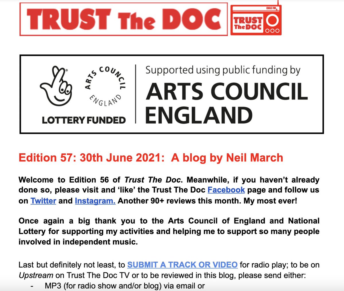 TrustTheDocUK's tweet photo. .. + Ed 57 #TrustTheDocExtra @InderPaulSandhu @RJFLOMUSIC #RaquelMartins @rubyivy_ @soundsbyfeeo @TheVicCProject2 @callmeabimbola @Segiri_Music @monogulo @belgraveroadrec ft @josieofmusic @Dmptunes @TheAllergiesUK @AbiMia5 @ebonyrosebuckle @SharonLazibyrd
https://t.co/rS4SOXd2MR https://t.co/jcEE7AmlOf