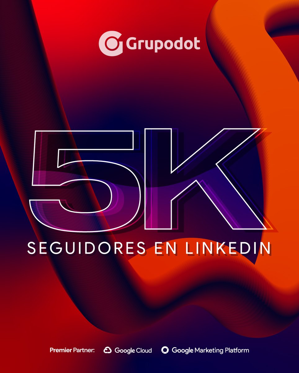 grupodot's tweet photo. Ya somos más de 5000 apasionados por la investigación, la tecnología, la inteligencia artificial y la buena música.

Gracias por hacer parte de esta comunidad que crece cada día. Conoce todo nuestro contenido en: https://t.co/n4JDNWfSQx

#WeRockYourData https://t.co/mZUhBkVqMK