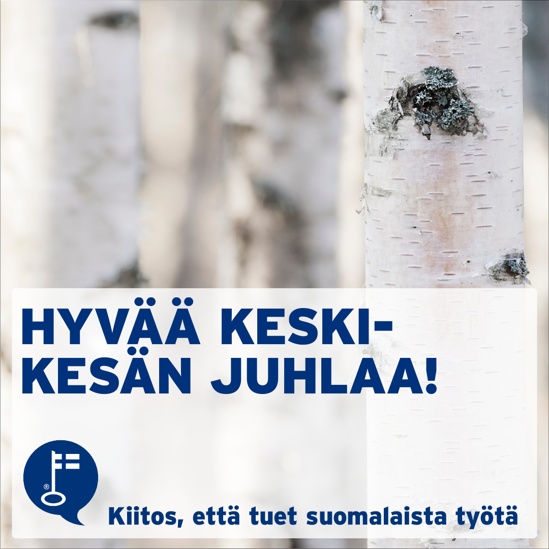 Valoisin vuodenaika tarjoaa nyt parastaan ja luonto viheriöi. Rento olo kutsuu riippumattoon, metsä kuiskii retkelle. Grillit ja saunat kuumenevat kesäillassa, vesileikit virkistävät, lämpö hellii.