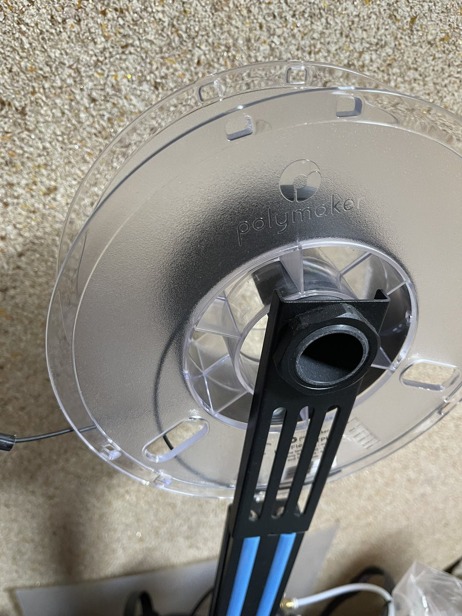 taniplus1's tweet image. フィラメントギリギリまで使った😆
#polymaker #PolyFlex #TPU95