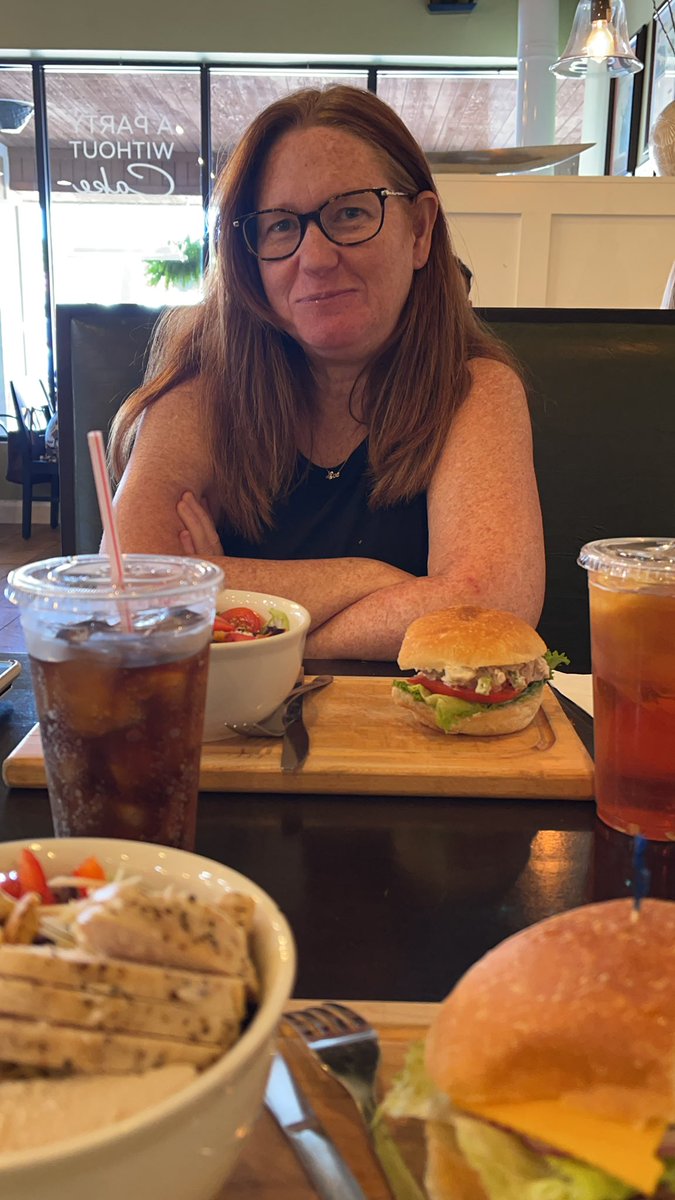 Lunch with my favorite person in the world!