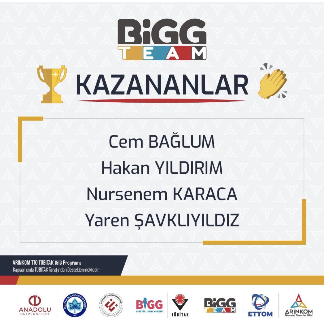 Prof. Dr. GULSUN KURUBACAK ÇAKIR (@dr_gulsun) on Twitter photo Hakan Yıldırım’ın <a href="/hknyldrm/">Hakan Yıldırım</a> doktora tez konusuyla ilgili ve benim de danışmanı olduğum “Eğitim Cüzdanı: Blokzincir Tabanlı Uzaktan Eğitim Teknolojisi Çözümleri" iş fikri TÜBİTAK 1512 Bireysel Genç Girişimci programı kapsamında desteklenmeye hak kazanmıştır.
#blockchain #tübitak Hakan Yıldırım’ın <a href="/hknyldrm/">Hakan Yıldırım</a> doktora tez konusuyla ilgili ve benim de danışmanı olduğum “Eğitim Cüzdanı: Blokzincir Tabanlı Uzaktan Eğitim Teknolojisi Çözümleri" iş fikri TÜBİTAK 1512 Bireysel Genç Girişimci programı kapsamında desteklenmeye hak kazanmıştır.
#blockchain #tübitak