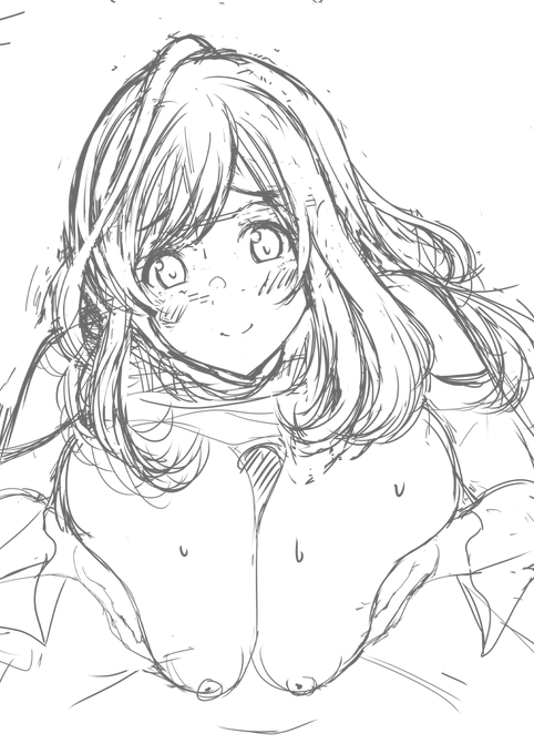 深夜の描いてるアピール 