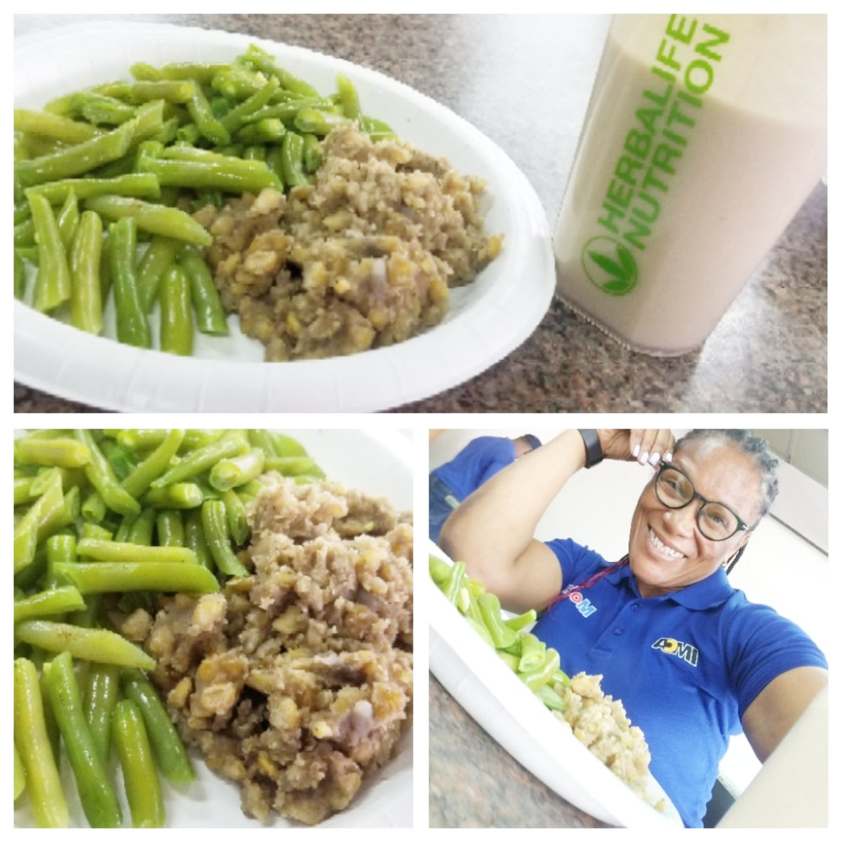 HealthDonnas's tweet photo. Yellow chick peas with #stringbeans and 34grams of protein shake 

#yellowchickpeas #proteinshake #shake 
#nomeatchallenge #vegan #plantbased 
#organic #cleanskin #healthyinsideout #lunch #joyfulness https://t.co/Jtumxjx73E