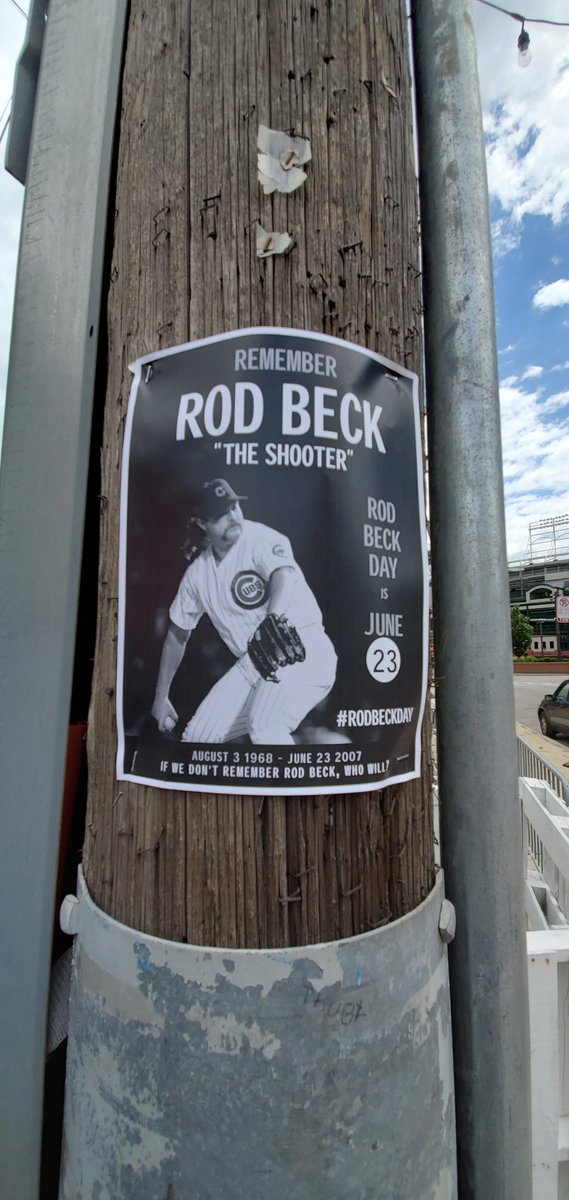 Steve Timble on X: TODAY IS ROD BECK DAY Please take a moment to remember  The Shooter and all the great things he brought to baseball. Because, if we  don't remember Rod