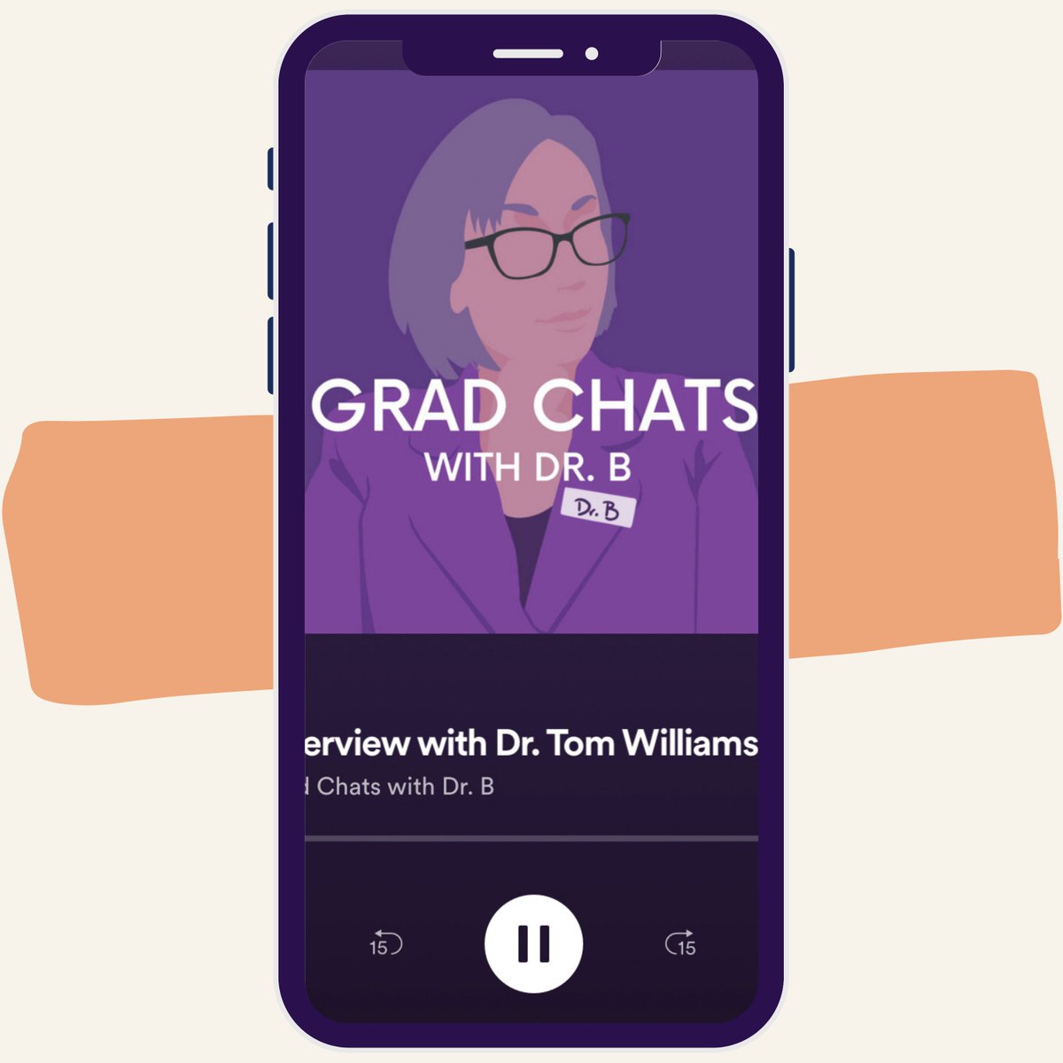 UCAGradSchool's tweet photo. Part two of the two part interview with Dr. Tom Williams, Dean of the College of Arts, Humanities, and Social Sciences, is up! You can listen to the newest episode of Grad Chats with Dr. B on Spotify, Apple Podcasts, and Google Podcasts!

#gradstudent #amlistening #gobearsgo https://t.co/DMQu7QAgdX