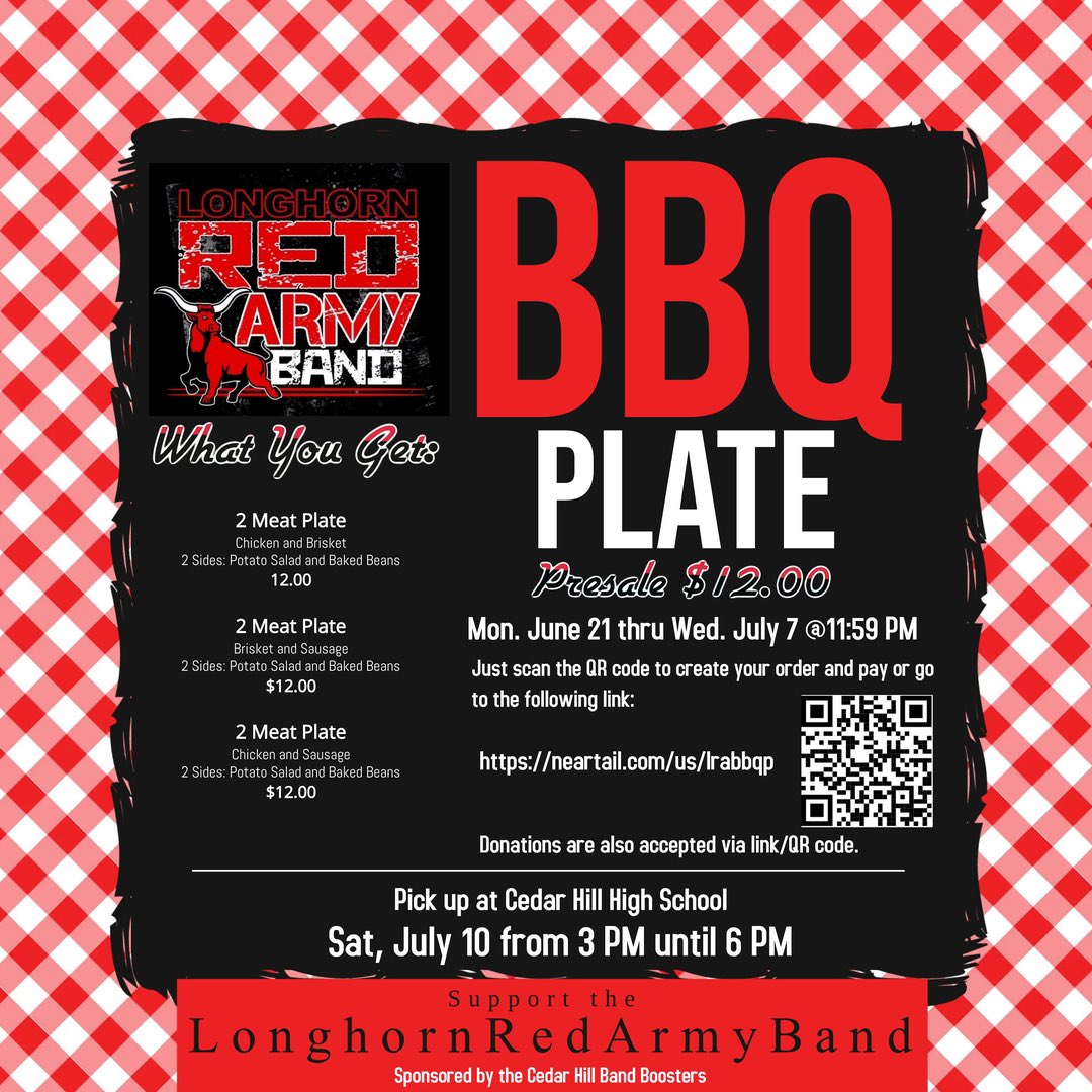 Cedar Hill Band tweet media