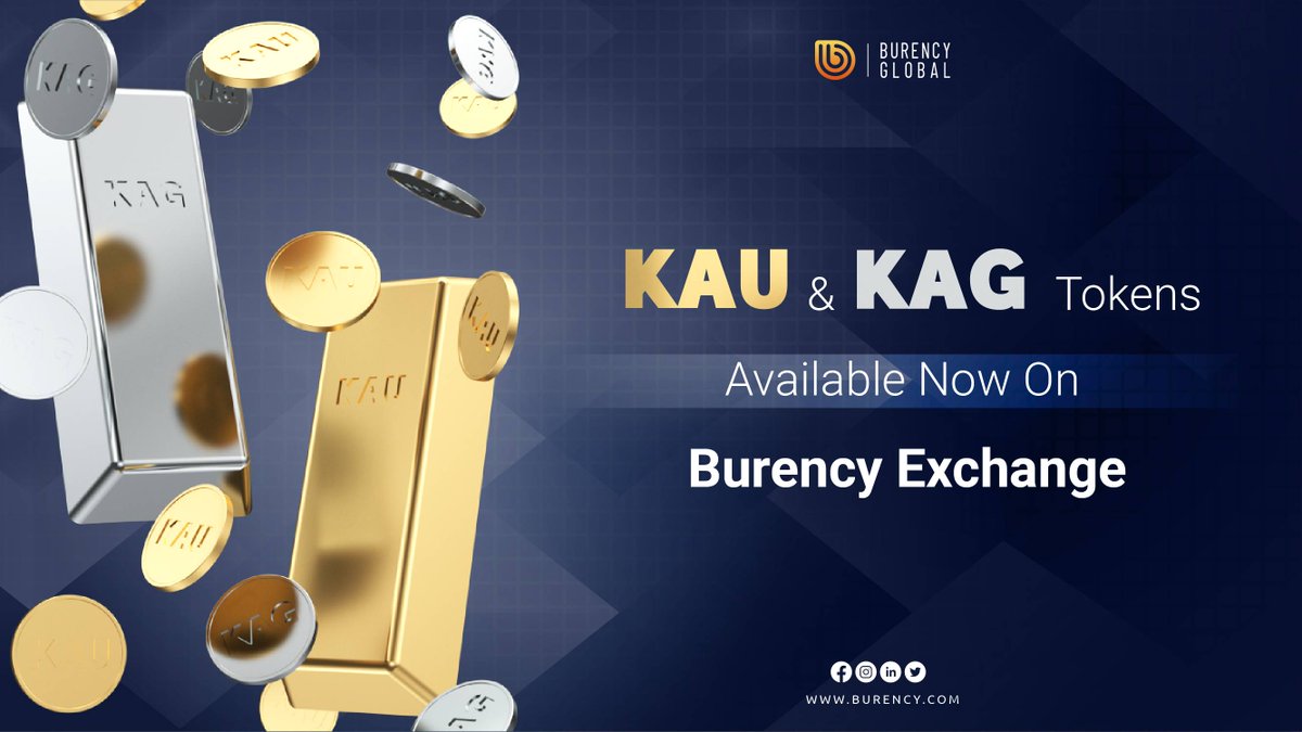 #KAU and #KAG Tokens are Available on Burency Exchange 🔥 🚀

@Kauricrypto #KAG #BUY #BURENCY