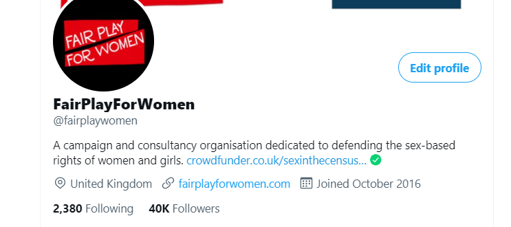 fairplaywomen's tweet photo. Thank you to all our supporters for helping us reach a new milestone of 40,000K followers ❤️💪 https://t.co/GBmxdAgu2z