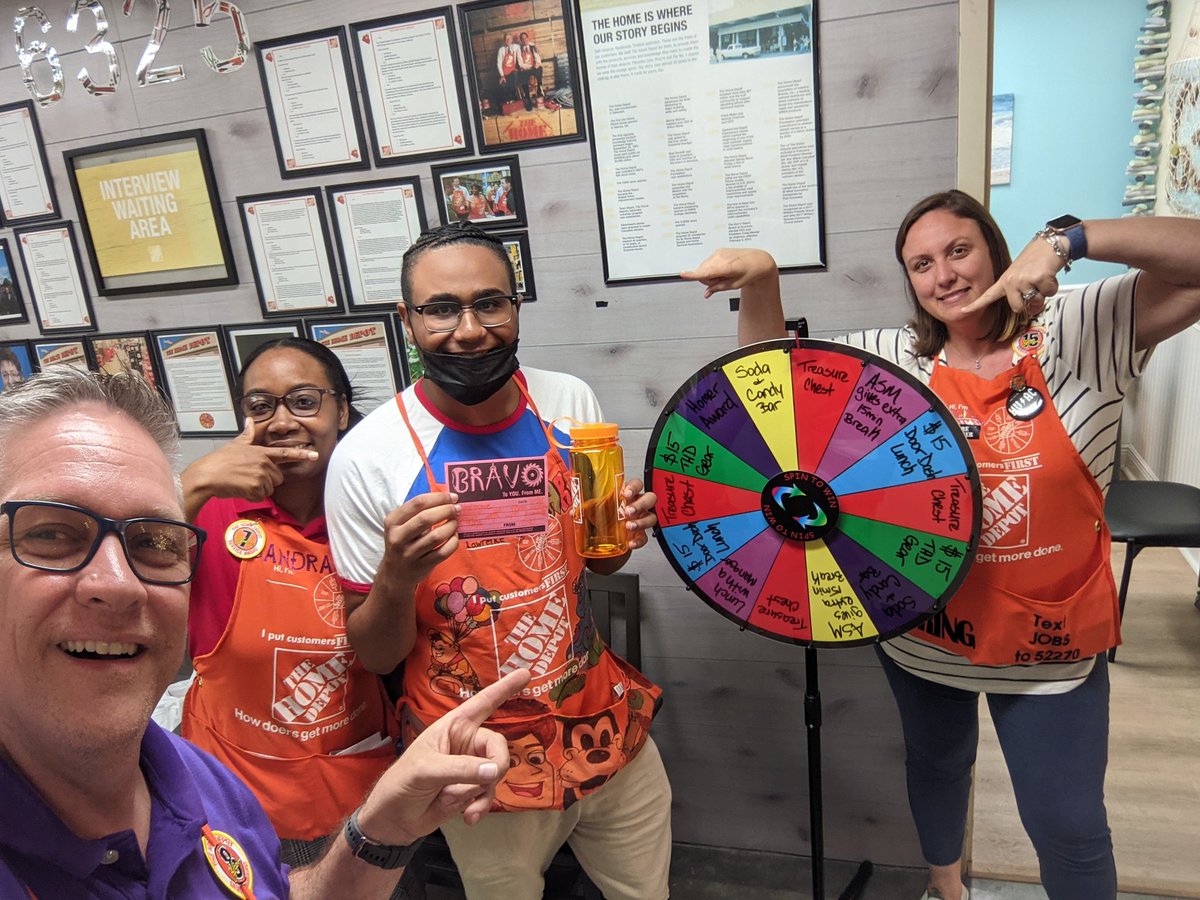 Stephen Millevoi (@stephenmillevoi) on Twitter photo Awesome job Lawrence pt.D90. The 1st spin to win associate. 100% cashier friendliness, 99.62 scan %. 3 customer surveys and he is only 1 week in position. AWESOME!!!! #thd6325 <a href="/Buehlerz/">Linzy Reid</a> <a href="/Oupetey83Cope/">Jaime Cope</a> <a href="/billysdelhomme/">๐ญ๐๐๐๐ ๐ฏ๐๐๐๐๐๐๐</a> <a href="/anandsingh1210/">Anand Singh</a> #Getinvolved Awesome job Lawrence pt.D90. The 1st spin to win associate. 100% cashier friendliness, 99.62 scan %. 3 customer surveys and he is only 1 week in position. AWESOME!!!! #thd6325 <a href="/Buehlerz/">Linzy Reid</a> <a href="/Oupetey83Cope/">Jaime Cope</a> <a href="/billysdelhomme/">๐ญ๐๐๐๐ ๐ฏ๐๐๐๐๐๐๐</a> <a href="/anandsingh1210/">Anand Singh</a> #Getinvolved