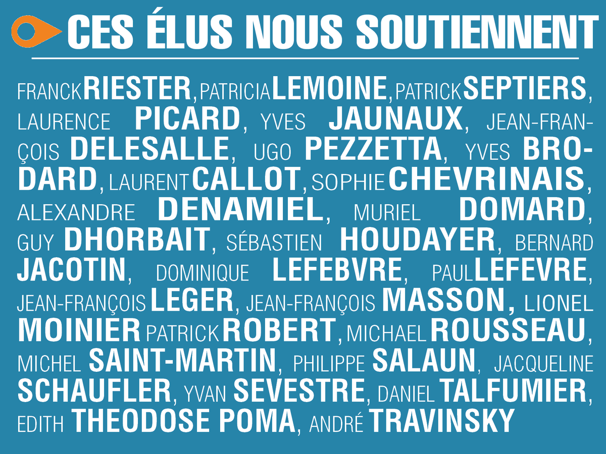 #Ilsnoussoutiennent #Elus #CantondeCoulommiers 
Notre connaissance du terrain et notre volonté de faire passer le canton avant les considérations partisanes nous vaut, pour ce second tour, le soutien de nombreux élus locaux ⬇️
#DeloisyJozon