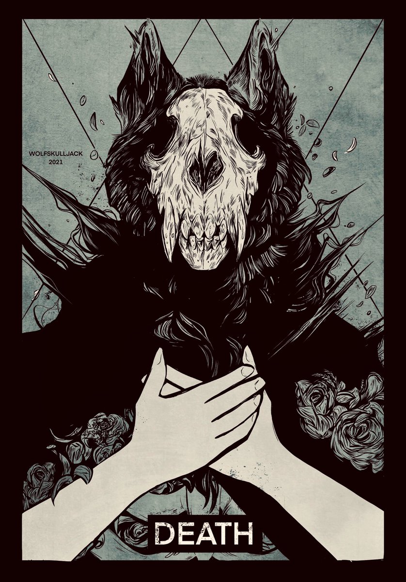 The Death card- an unexpected and sudden change.