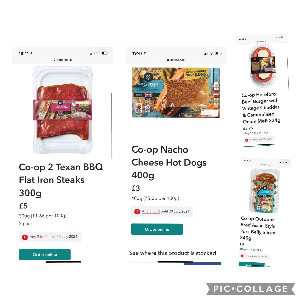 MarkAlgar4's tweet photo. When you see the new @coopuk 3/2 bbq range in-store today and can't resist ๐คค. (Running a marathon in 3 days ๐๐). #ProteinLoading https://t.co/3SNxB2HzzD