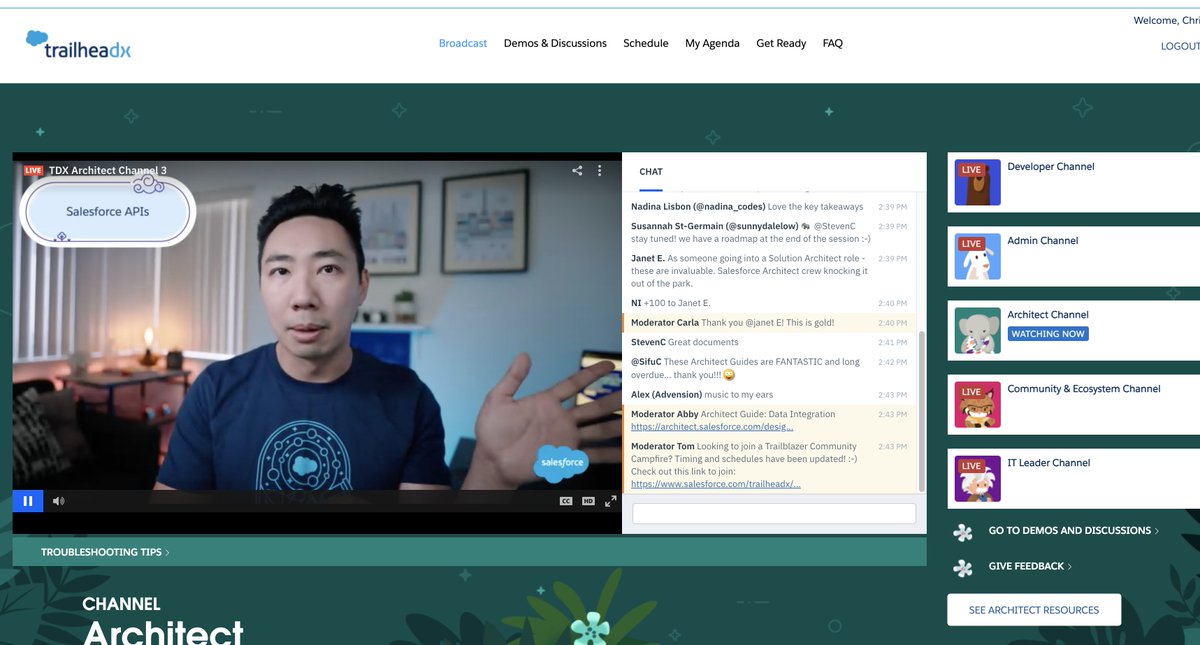 I_CGibson's tweet photo. @SalesforceArchs Loving How to Navigate Complex decisions !! #TDX21 , #Salesforce #SalesforceArchitect! #TDXBINGO https://t.co/cFEqBn5Glm