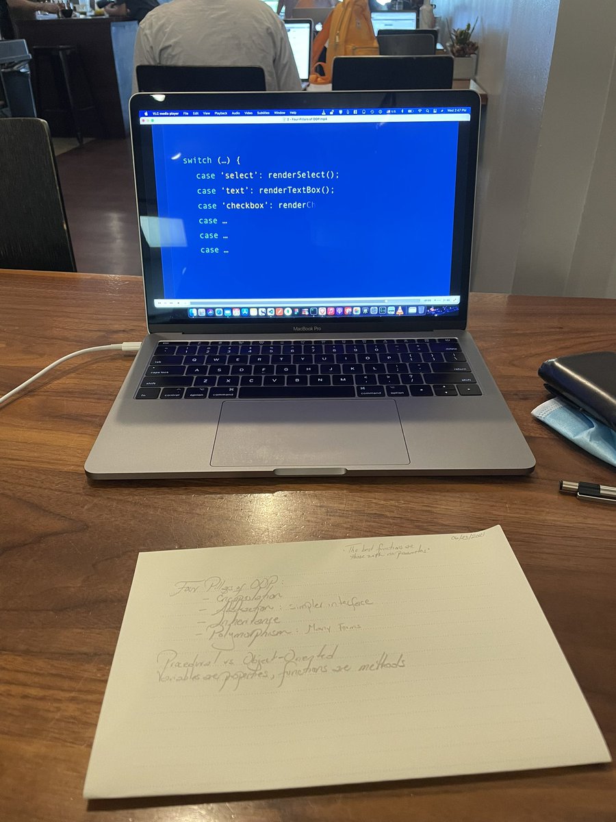 0xtropy's tweet image. Reviewing fundamentals #CodeWithMosh