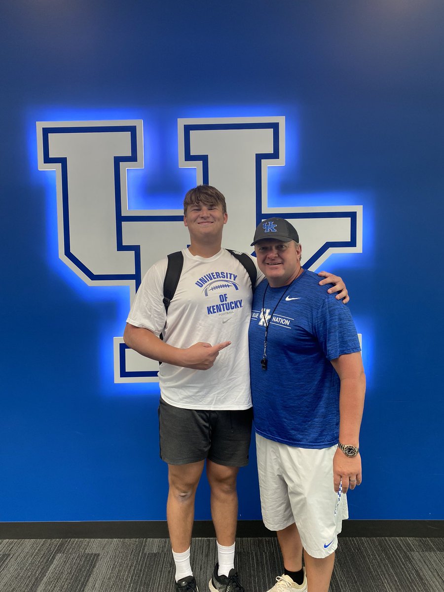 Very blessed to receive an offer from the University of Kentucky!